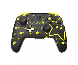 PDP REMATCH GLOW Melns, Dzeltens Spēļu paliktnis Analogā / digitālā Nintendo Switch, Nintendo Switch OLED