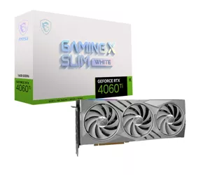 MSI GAMING GeForce RTX 4060 Ti X SLIM WHITE 16G NVIDIA 16 GB GDDR6