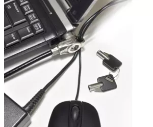 Compulocks CL20T-xTrap кабельный замок Черный, Серебристый