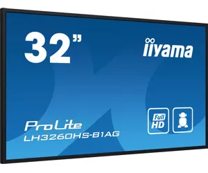 iiyama PROLITE Digitāls A-tipa displejs 80 cm (31.5") LED Wi-Fi 500 cd/m² Full HD Melns Iebūvētais procesors Android 11 24/7