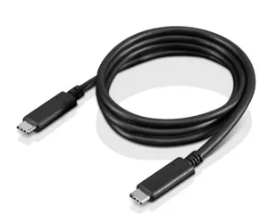 Lenovo 03X7610 USB kabelis 1 m USB C Melns