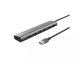 Trust Halyx USB 3.2 Gen 1 (3.1 Gen 1) Type-A 5000 Мбит/с Серебристый