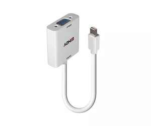 Lindy 38317 videokaabliadapter 0,16 m Mini DisplayPort VGA (D-Sub) Valge
