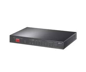 TP-Link TL-SG1210PP tīkla pārslēgs Nepārvaldīts Gigabit Ethernet (10/100/1000) Power over Ethernet (PoE) Melns