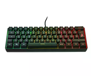 Verbatim KingPin X1 klaviatuur USB QWERTY Itaalia Must