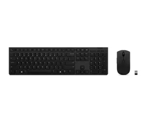 Lenovo 4X31K03939 tastatūra Pele iekļauta RF bezvadu sakari + Bluetooth Čehu, Slovāku Pelēks