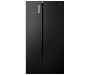 Hisense RS677N4AFC side-by-side refrigerator Freestanding 519 L C Black