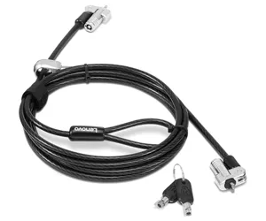 Lenovo 4XE1B81916 кабельный замок Черный 1,8 m