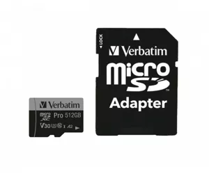 Verbatim 47046 memory card 512 GB MicroSDXC UHS-I Class 10