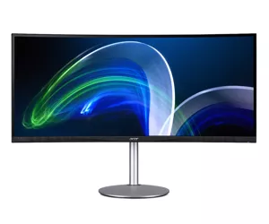 Acer CB382CUR computer monitor 95.2 cm (37.5") 3840 x 1600 pixels Quad HD+ LED Black