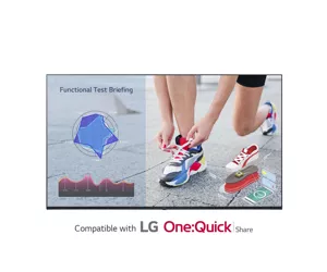 LG 50UL3J-M infoekraan Digital signage lameekraan 127 cm (50") LCD WiFi 400 cd/m² 4K Ultra HD Sinine Web OS 16/7