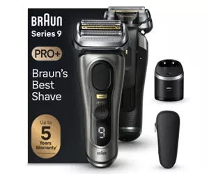 Braun Series 9 Pro+ 9565cc Wet & Dry Сеточная бритва Триммер Металлический