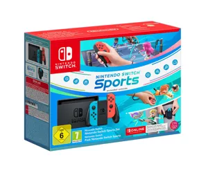 Nintendo Switch Sports Set nešiojamoji žaidimų konsolė 15,8 cm (6.2") 32 GB Lietimui jautrus ekranas „Wi-Fi“ Mėlyna, Pilka, Raudona