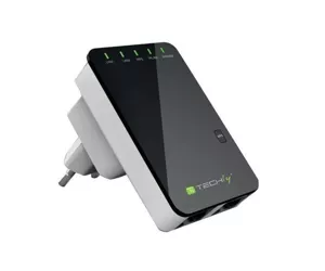 Techly Wall Plug Wireless Router 300N Wall Repeater2 I-WL-REPEATER2