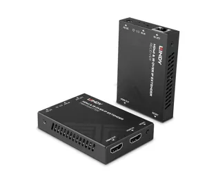 Lindy 38398 AV extender AV transmitter & receiver Black