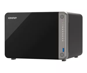 QNAP TS-AI642-8G võrkupääsu- ja varundusserver NAS Tower Ethernet LAN Must Cortex-A76