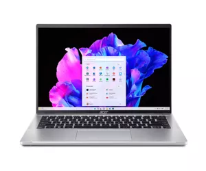 Acer Swift SFG14-42-R1B0 Laptop 35.6 cm (14") 2.8K AMD Ryzen™ 7 7840U 16 GB DDR5-SDRAM 512 GB SSD Wi-Fi 6 (802.11ax) Windows 11 Home Silver