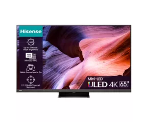 Hisense 65U8KQ televizorius 165,1 cm (65") 4K Ultra HD „Wi-Fi“ Juoda, Pilka