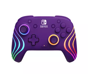 PDP Afterglow Wave Violetinė Žaidimų pultelis Analoginis / skaitmeninis Nintendo Switch, „Nintendo Switch“ OLED