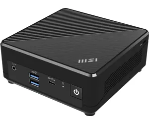 MSI Cubi N ADL-002EU Intel® N N100 4 GB DDR4-SDRAM 128 GB SSD Windows 11 Pro Mini PC Melns