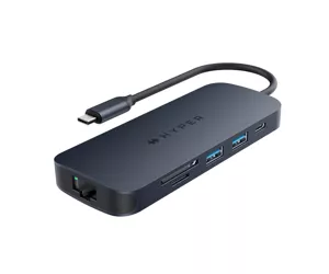 Targus HD4004GL knyginių kompiuterių dokas / jungčių replikatorius C tipo USB Mėlyna