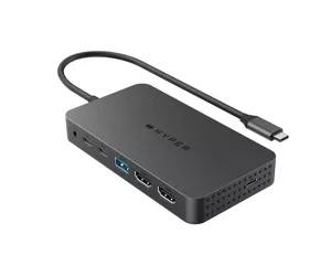 Targus HyperDrive Next Dual C tipo USB Pilka