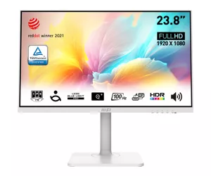 MSI Modern MD2412PW PC lamekuvar 60,5 cm (23.8") 1920 x 1080 pikslit Full HD Valge