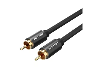 Vention VAB-R09-B100 garso kabelis 1 m RCA Juoda
