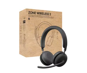 Logitech Zone Wireless 2 Laisvų rankų įranga Vielinis ir Bevielis Su lankeliu Biuras / skambučių centras C tipo USB Bluetooth Grafitas
