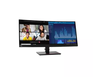 Lenovo ThinkVision P34w-20 LED display 86.7 cm (34.1") 3440 x 1440 pixels Wide Quad HD Black