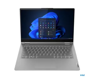 Lenovo ThinkBook 14s Yoga Гибрид (2-в-1) 35,6 cm (14") Сенсорный экран Full HD Intel® Core™ i7 i7-1355U 16 GB DDR4-SDRAM 512 GB Твердотельный накопитель (SSD) Wi-Fi 6 (802.11ax) Windows 11 Pro Серый