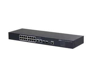 Dahua Technology SG4020 Управляемый L2 Gigabit Ethernet (10/100/1000) 1U Черный