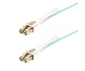 StarTech.com 450FBLCLC4PP optisko šķiedru kabelis 4 m LC LOMM OM4 Krāsa "Aqua"