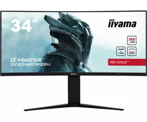 iiyama G-MASTER GCB3480WQSU-B1 computer monitor 86.4 cm (34") 3440 x 1440 pixels UltraWide Quad HD LCD Black