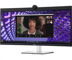 DELL P Series P3424WEB computer monitor 86.7 cm (34.1") 3440 x 1440 pixels 4K Ultra HD LCD Black