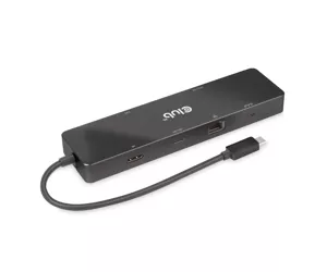 CLUB3D CSV-1584 knyginių kompiuterių dokas / jungčių replikatorius Vielinis USB 3.2 Gen 2 (3.1 Gen 2) Type-C Juoda