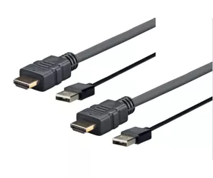 Vivolink PROHDMIUSB2 video cable adapter 2 m HDMI USB Type-A Black