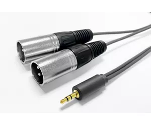 Vivolink PROMJXLRS15 garso kabelis 15 m 3.5mm 2 x XLR Juoda