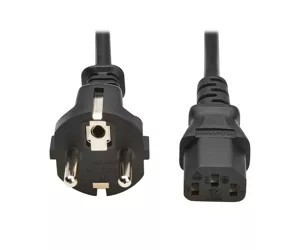 Eaton P054-02M-EU power cable Black 2 m CEE7/7 IEC C13