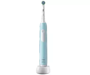 Oral-B Pro 1 Cross Action Erwachsener Rotierende Zahnbürste Blau, Weiß