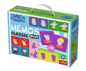 Peppa Pig Memos Classic & Plus Galda spēles paplašinājums Atmiņa