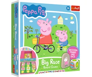 Peppa Pig Big Race Galda spēle Ātrumsacīkstes