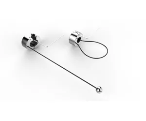 Vivolink PROADRING-S-WIRE kaablilukk Must, Teras