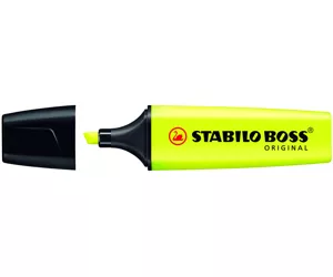 STABILO BOSS ORIGINAL маркер 1 шт Скошенный наконечник Желтый