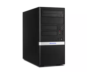 bluechip BUSINESSline L3386 *Green* Intel® Core™ i3 i3-12100 8 GB DDR4-SDRAM 500 GB Твердотельный накопитель (SSD) Windows 11 Pro Mini Tower ПК Черный