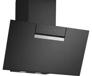 Bosch Serie 4 DWK87FN60 cooker hood Wall-mounted Black 431 m³/h A+