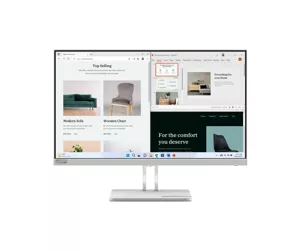 Lenovo L27e-40 27" FHD Monitor, Cloud Grey