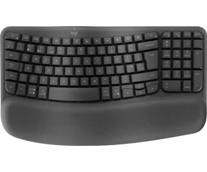 Logitech Wave Keys for Business tastatūra RF bezvadu sakari + Bluetooth QWERTY Britu angļu valoda Grafīts