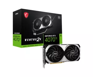 MSI VENTUS GEFORCE RTX 4070 TI 2X 12G OC graphics card NVIDIA 12 GB GDDR6X