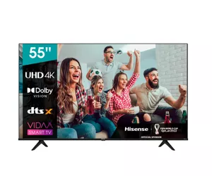 Hisense 55A6BG teler 138,7 cm (54.6") 4K Ultra HD Nutiteleri funktsioon WiFi Must